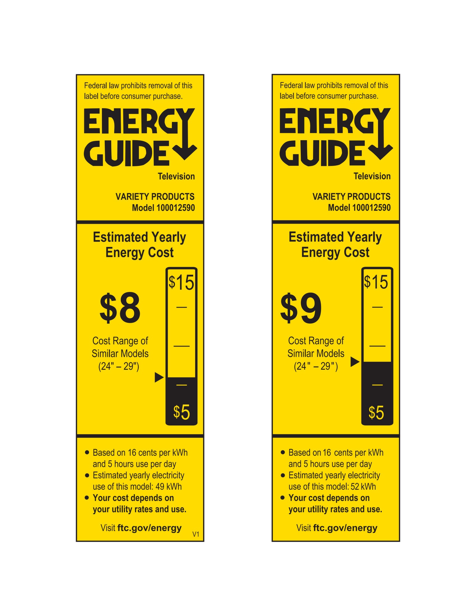 24” Class 720P HD Roku Smart Television, 100012590